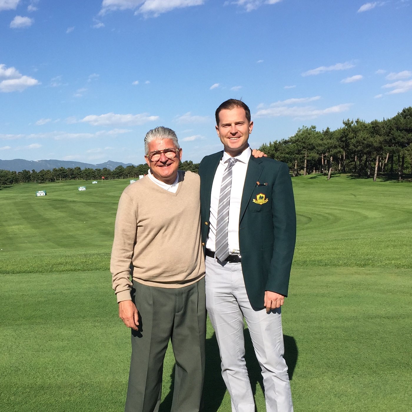 Brett and Michael Brasier together at Reignwood Pine Valley